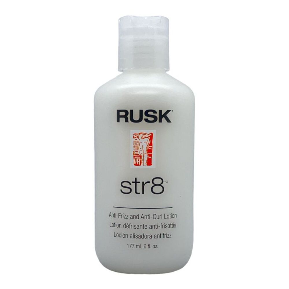 Rusk Str8 Anti Frizz and Anti Curl Lotion 6 Oz